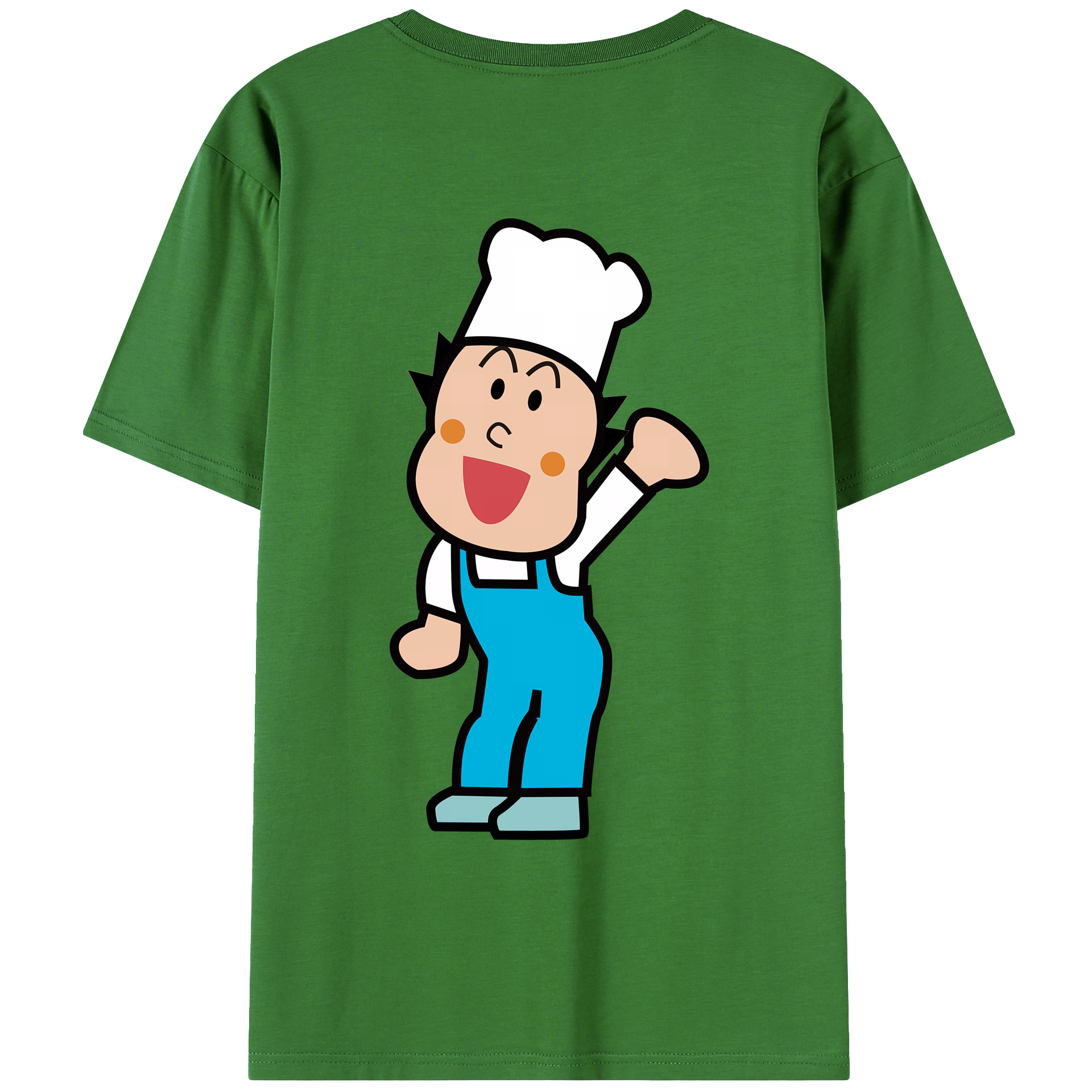 （画像用） アンパンマン Anpanman レディース半袖Tシャツ(バックプリント)